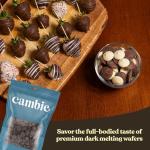 Cambie Dark Chocolate Melts for Baking and Dipping