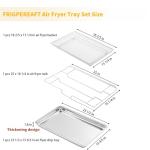 Frigidaire Air Fryer Tray Replacement - Stainless Steel