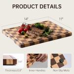 Acacia Wood Cutting Board and Serving Tray