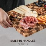 Acacia Wood Cutting Board and Serving Tray