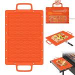 Silicone Grill Mat and BBQ Side Shelf Tool