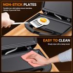 OSTBA 2-Slice Non-Stick Sandwich Maker