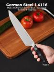 SimCoker 8-Inch Professional Chef Knife - German Steel