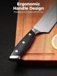 SimCoker 8-Inch Professional Chef Knife - German Steel