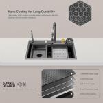 Broncho Stainless Steel Drop-In Kitchen Sink with Faucet