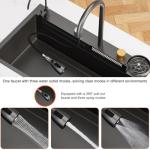 Broncho Stainless Steel Drop-In Kitchen Sink with Faucet