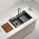 Broncho Stainless Steel Drop-In Kitchen Sink with Faucet