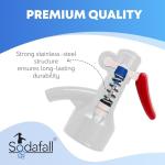 Retro Seltzer Bottle for Homemade Sparkling Drinks