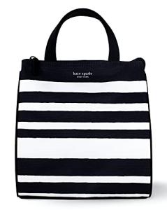 Kate Spade Black Thermal Lunch Cooler Tote