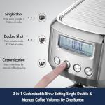 AMZCHEF 20Bar Espresso Machine with LCD Display