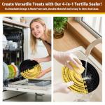 4-in-1 Tortilla Sealer and Crimper Machine