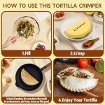 4-in-1 Tortilla Sealer and Crimper Machine
