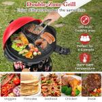 Giantex 1200W Electric Grill for Outdoor BBQ