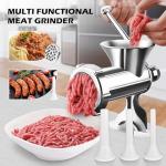 2-in-1 Manual Meat Grinder and Sausage Stuffer