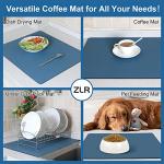 Coffee Bar Mat for Countertops – Quick Dry Design