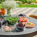 Le'raze 6-Piece Borosilicate Glass Bakeware Set