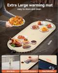 Extra Large Food Warming Mat - 36"x15