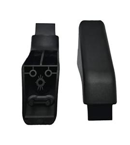 2 Pack Black Oven Handle End Caps for GE