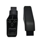 2 Pack Black Oven Handle End Caps for GE