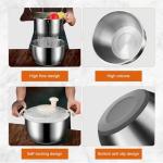 Stainless Steel 6L Multi-Use Salad Spinner