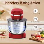 3 in 1 Electric Stand Mixer with 5.5 Quart Bowl