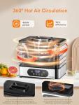 FOHERE 5-Tray BPA-Free Food Dehydrator Machine