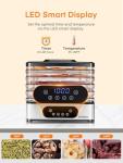 FOHERE 5-Tray BPA-Free Food Dehydrator Machine