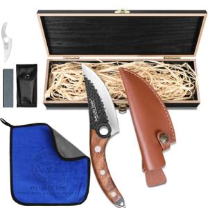 6 Inch Premium Boning Knife with Sheath and Gift Box