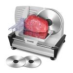 FOHERE 200W Electric Meat Slicer for Home Use