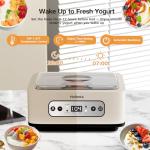 Hofenta 1.7 Quart Easy Yogurt Maker with Jars