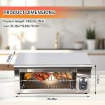 Yingyunvo Electric Cheese Melter and Broiler Grill