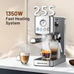 KEENSTAR 20 Bar Espresso Machine with Milk Frother