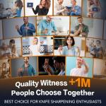 6-Piece Knife Sharpener Kit with Magnetic Angle