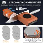 6-Piece Knife Sharpener Kit with Magnetic Angle