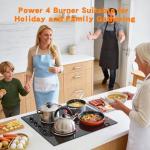 Cooksir 24 Inch 4 Burner Electric Cooktop