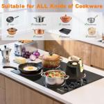 Cooksir 24 Inch 4 Burner Electric Cooktop