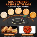 Baker's Friend Electric Arepas and Mini Pancake Maker