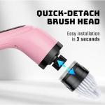 Cordless Electric Spin Scrubber with 7 Brush Heads