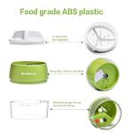 MOOREDLIFE 4-in-1 Vegetable Spiralizer Slicer