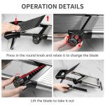 VEKAYA Adjustable Stainless Steel Mandoline Slicer