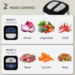 Electric Food Processor and Meat Grinder Combo