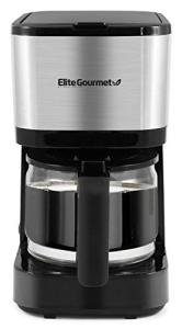 Elite Gourmet 5-Cup Automatic Drip Coffee Maker