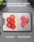 Titanium Double-Sided Cutting Board – 16”×11”