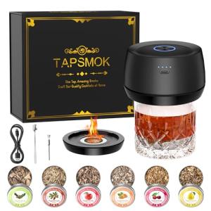 Tapsmok Electric Whiskey Smoker Kit with Lighter