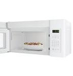 GE 1.6 Cu. Ft. White Over-the-Range Microwave