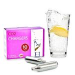 ICO 10-Pack Food Grade CO2 Cartridges for Soda Makers