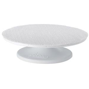 Ateco 12-Inch Plastic Cake Turntable, White