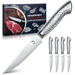 Dragon Riot Stainless Steel Steak Knives Set of 4