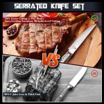 Dragon Riot Stainless Steel Steak Knives Set of 4
