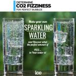 ICO 10-Pack Food Grade CO2 Cartridges for Soda Makers